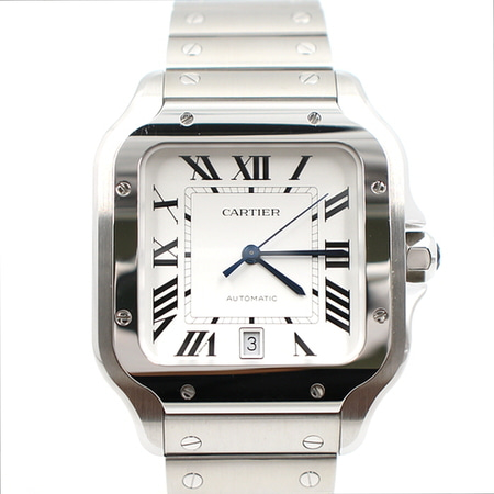 Cartier(까르띠에) WSSA0018 신형 산토스 라지 오토매틱 스틸 남성 시계aa29946