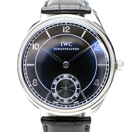 IWC IW544501 Collection Vintage Hand Wound 포르투기스(포르투기저) 수동 남성 시계aa10799