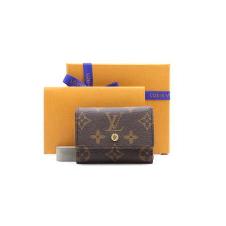 [새상품]Louis Vuitton(루이비통) M68704 모노그램 캔버스 마이크로 카드 월릿 여성 반지갑aa30713