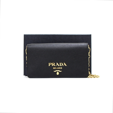 Prada(프라다) 1BP023 사피아노 금장체인 WOC 미니 크로스백aa32773