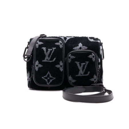 Louis Vuitton(루이비통) M45438 블랙 모노그램 버질 키폴 반둘리에25 남여공용 숄더백 겸 크로스백aa34365