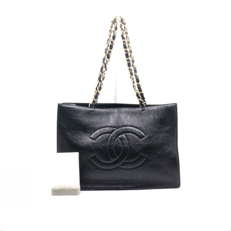 Chanel(샤넬) AS1943 22시즌 샤이니 카프스킨 타임리스CC 라지 쇼핑 금장체인 숄더백aa35883
