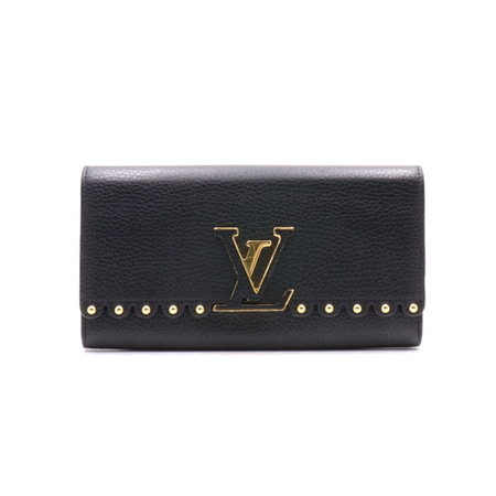 Louis Vuitton(루이비통) M64102 블랙 금장 카퓌신 월릿 여성 장지갑aa27879