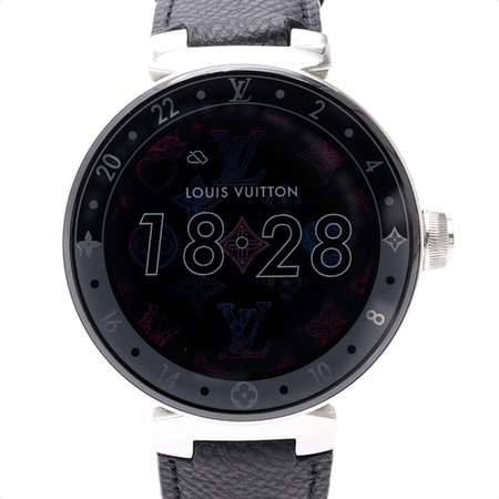 Louis Vuitton(루이비통) QA050Z 모노그램 땅부르(탕부르) 남여공용 스마트워치 시계aa36528