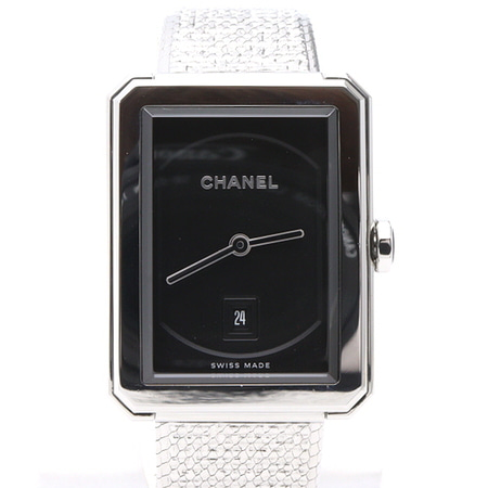 Chanel(샤넬) H4878 보이프렌드 스틸 미듐 쿼츠 여성 시계aa36543