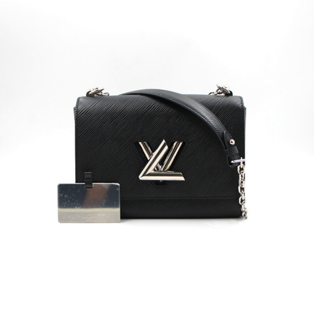 Louis Vuitton(루이비통) M50282 에피(에삐) 블랙 트위스트MM 은장체인 숄더백 크로스백aa30878