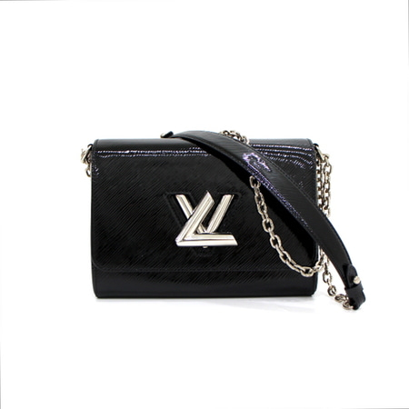 Louis Vuitton(루이비통) M5037N 느와르 일렉트릭 유광 에피(에삐) 트위스트MM 은장체인 숄더백 크로스백aa31521