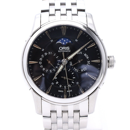 ORIS(오리스) 01 781 7703 4054 아뜰리에 컴플리케이션 문페이즈 40.5MM 오토매틱 스틸 남성 시계aa37700