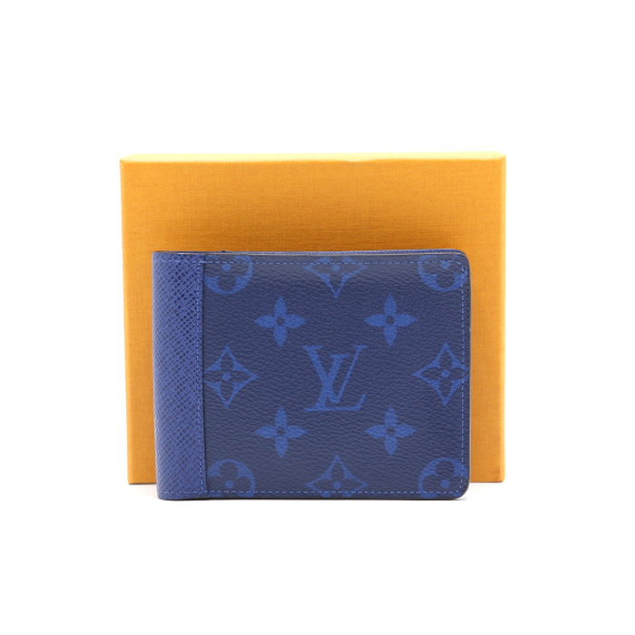 Louis Vuitton(루이비통) M30299 블루 모노그램 멀티플 월릿 남성 반지갑aa39058