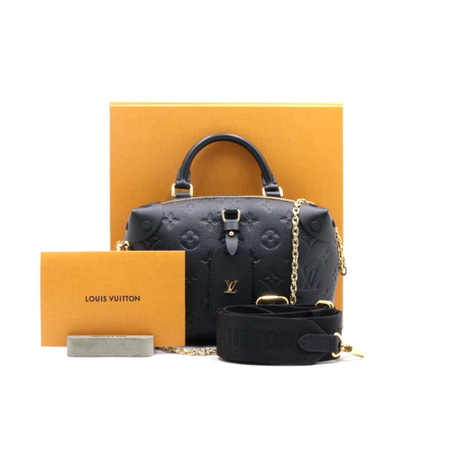 Louis Vuitton(루이비통) M45393 모노그램 블랙 느와르 앙프렝뜨 레더 쁘띠뜨 말 수플 토트백 겸 숄더백aa33725