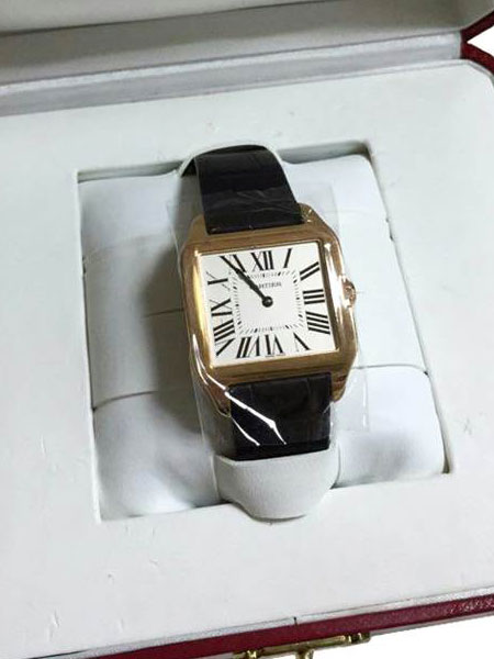 Cartier(까르띠에) W2008751 DUMONT(듀몽/뒤몽) 18K YG금통 남성 시계