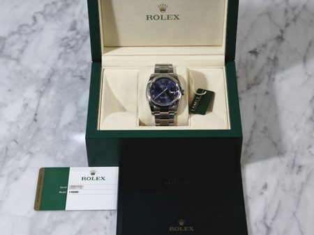 Rolex(롤렉스) 116200 Datejust(데이저스트) 로만 청판 오토매틱 남성용 시계