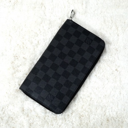 Louis Vuitton(루이비통) N63077 다미에 캔버스 지피 오거나이저 남성 장지갑