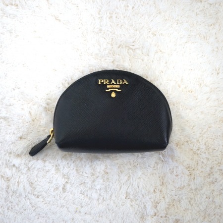 Prada(프라다) 1MM218 골드메탈 사피아노 동전지갑
