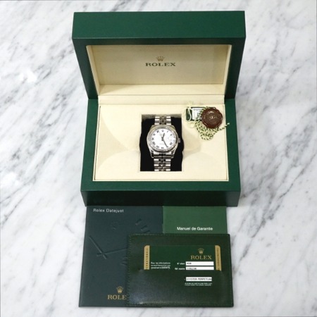 Rolex(롤렉스) 116234 DATEJUST(데이저스트) 화이트 스틸 남성 시계