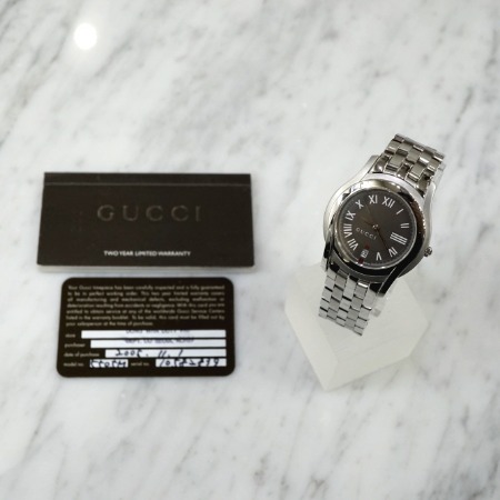 Gucci(구찌) 5500M G CLASS 쿼츠 스틸밴드 남성 시계