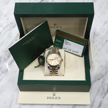 [새상품]Rolex(롤렉스) 126333 18K골드콤비 데이저스트 41mm 남성 시계