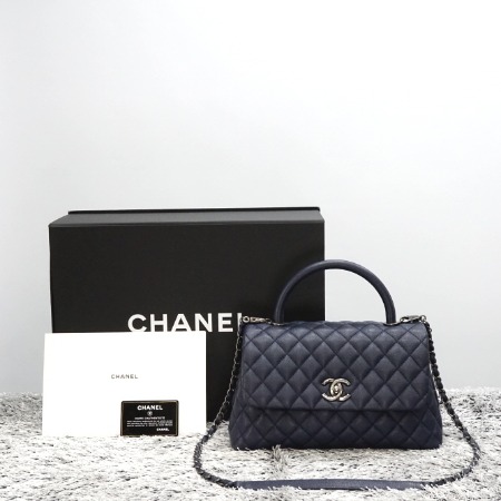 [새상품]Chanel(샤넬) A92991 코코핸들 캐비어 미듐 토트백 겸 숄더백aa01569