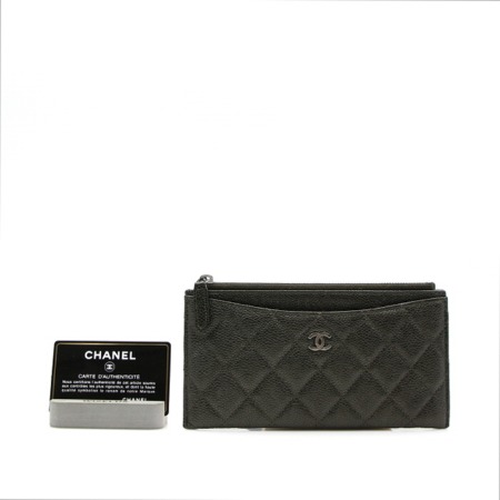 Chanel(샤넬) AP0227 클래식 캐비어 장지갑 겸 슬림파우치aa06366