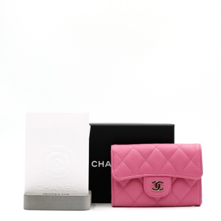 [미사용]Chanel(샤넬) A80799 캐비어 클래식 카드홀더 지갑aa07352