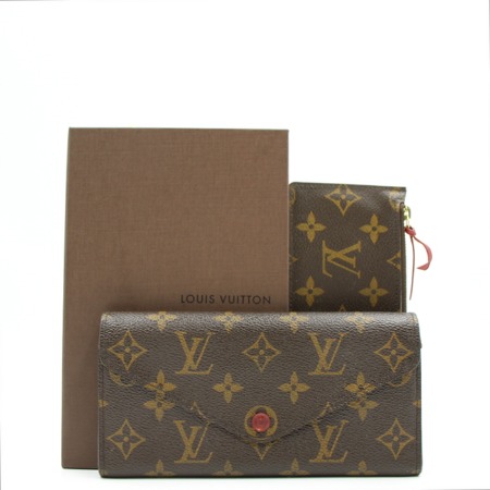 Louis Vuitton(루이비통) M60136  모노그램 캔버스 에밀리 월릿 여성 장지갑aa07409