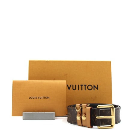 Louis Vuitton(루이비통) MP134V 모노그램 시그니처 35MM 남성벨트aa07497