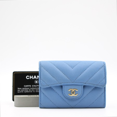 Chanel(샤넬) A80799 CC 클래식 캐비어 카드명함 지갑aa07728