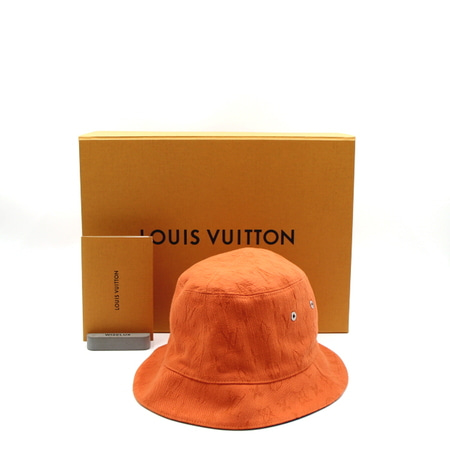 [새상품]Louis Vuitton(루이비통) M76210 리버서블 모노그램 데님 햇 모자aa08450