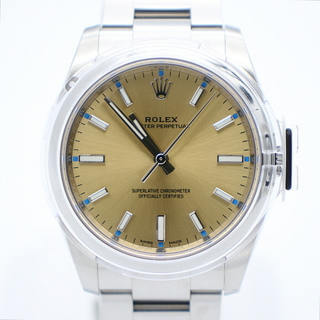 Rolex(롤렉스) 114200 오이스터 퍼페츄얼 샴페인 다이얼 스틸 34MM 남여공용 시계aa08899