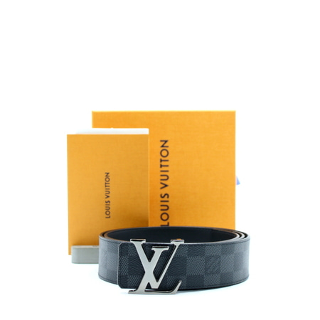 Louis Vuitton(루이비통) M0213U LV이니셜 다미에 그라피트 남성 벨트aa11766