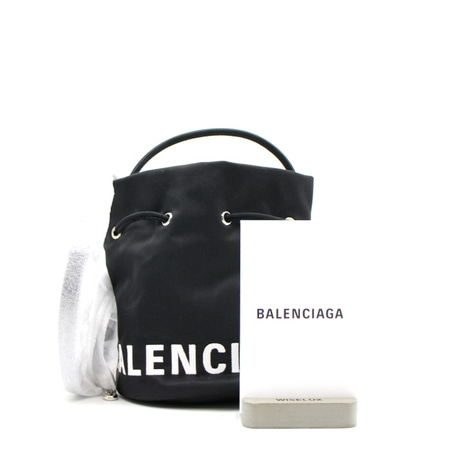 [새상품]Balenciaga(발렌시아가) 619458 WHEEL XS 드로스트링 버킷 토트백 겸 크로스백aa14455