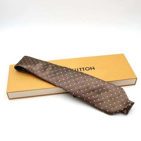 Louis Vuitton(루이비통) 모노그램 도트 실크 넥타이aa08635