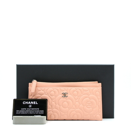 Chanel(샤넬) A70617 CC 까멜리아 포켓 스몰클러치 지퍼 장지갑aa13788