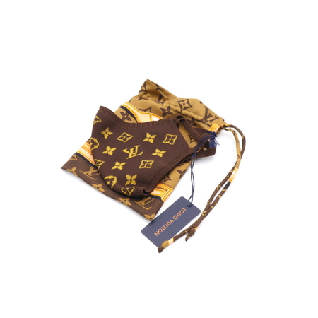 [새상품]Louis Vuitton(루이비통) M76748 니트 페이스 모노그램 마스크+파우치SETaa18788