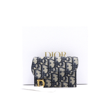 [새상품]Dior(디올) S5611CTZQ 새들 스몰 플랩 카드 지갑aa19494