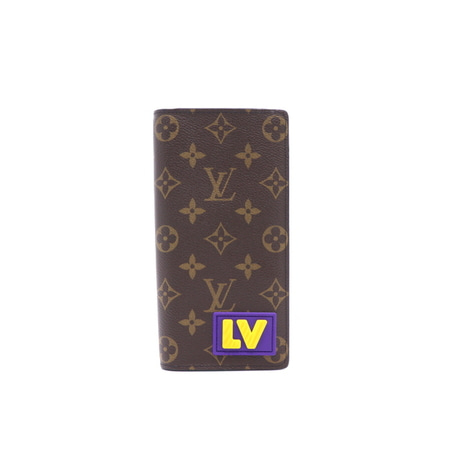 Louis Vuitton(루이비통) M80523 모노그램 LV러버패치 브라짜 월릿 남성 장지갑aa19947