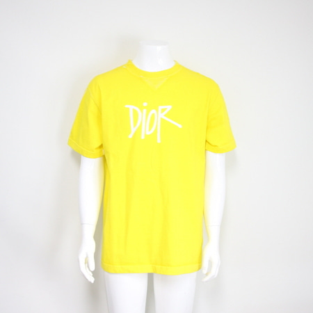 Dior(디올) X 스투시 20시즌 DIOR 로고 남여공용 반팔 티셔츠aa14338