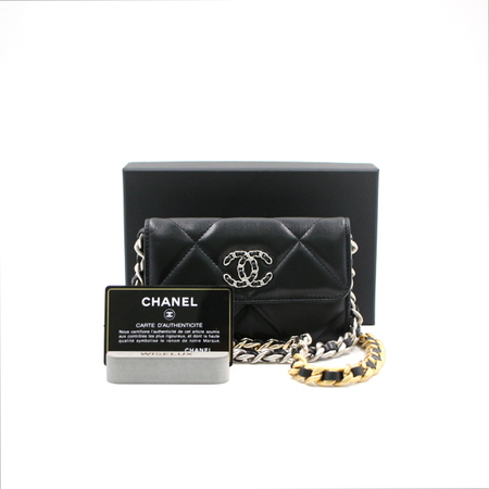 Chanel(샤넬) AP2450 샤넬19 플랩 월렛 WOC 체인 숄더백 겸 크로스백aa21016
