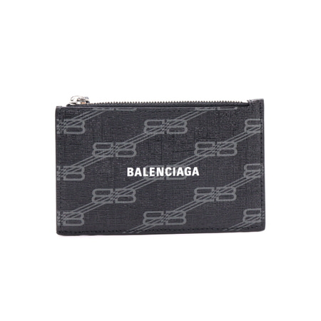 Balenciaga(발렌시아가) 640535 BB 로고 패턴 코인 카드홀더 지갑aa22313