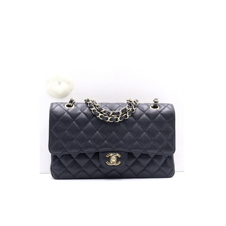 Chanel(샤넬) A01112 캐비어 클래식 미듐  금장체인 숄더백aa23628