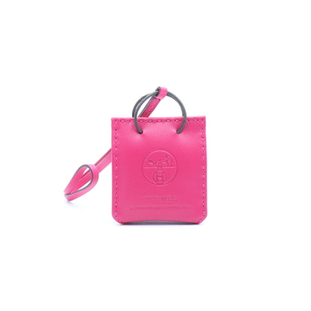 Hermes(에르메스) 핑크 쇼핑백 백참aa24104