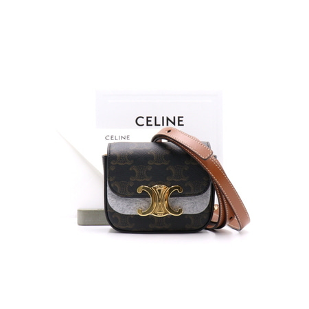 Celine(셀린느) 10I512DQB.04LU 캔버스 미니 트리오페 여성 크로스백aa25030
