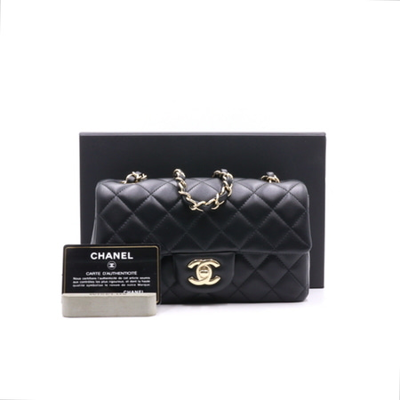 Chanel(샤넬) A69900 램스킨 뉴미니 클래식 플랩 금장체인 숄더백 겸 크로스백aa26150