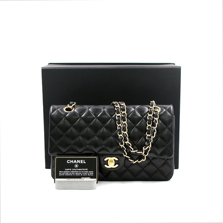 Chanel(샤넬) A01112 램스킨 클래식 미듐 금장체인 숄더백aa21319