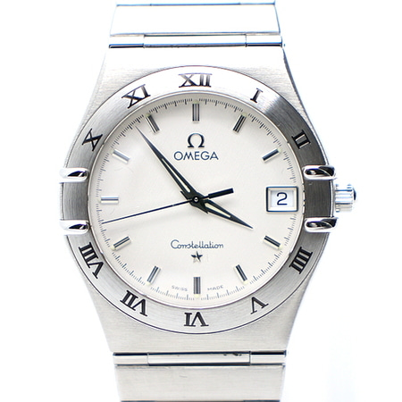 Omega(오메가) 1512.30 컨스텔레이션(컨스틸레이션) 화이트판 스틸 쿼츠 남성 시계aa15617