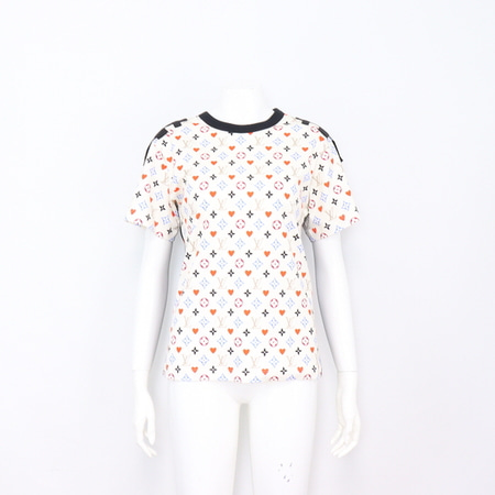 [미사용]Louis Vuitton(루이비통) 1A8M6W 20시즌 게임 온 컨트래스트 백 여성 티셔츠aa26005