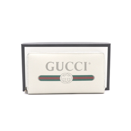 [새상품]Gucci(구찌) 496317 GG 웹 로고 지퍼 어라운드 남여공용 장지갑aa29592
