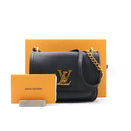Louis Vuitton(루이비통) M57073 락미체인PM 블랙 그레인 레더 숄더백 겸 크로스백aa28593