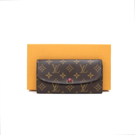 Louis Vuitton(루이비통) M60697 모노그램 캔버스 에밀리 월릿 여성 장지갑aa32541