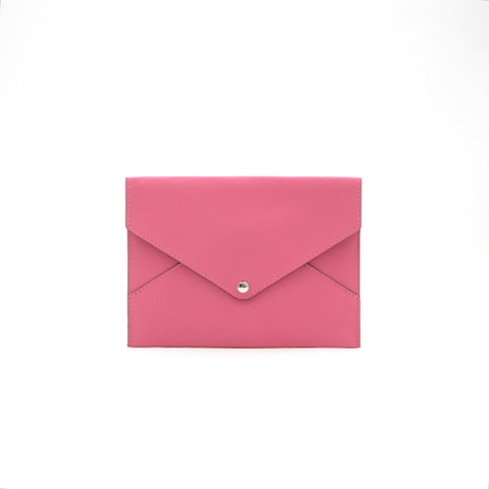 Louis Vuitton(루이비통) R98584 핑크레더 엔벨롭 스냅 파우치백aa27247